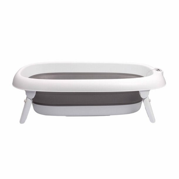 BAÑERA PLEGABLE CON TERMÓMETRO INFANTI GRIS - 5