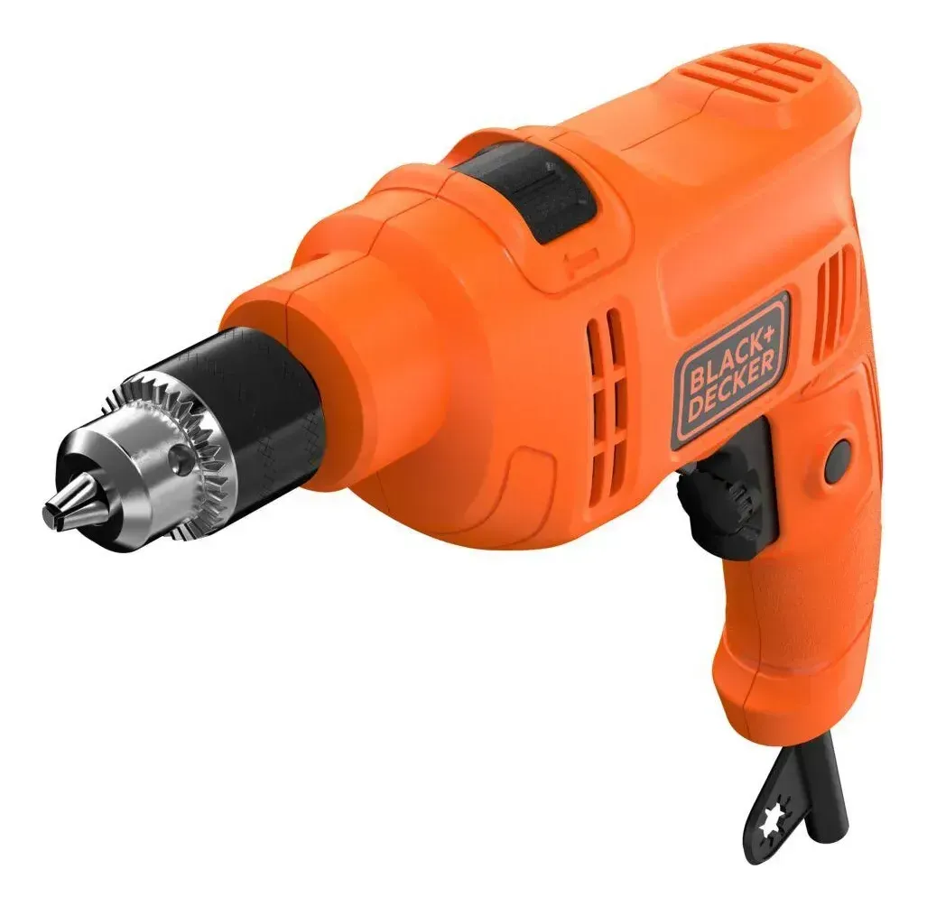 TALADRO PERCUTOR 3/8 550W + SET 8 BROCAS BLACK DECKER - 2