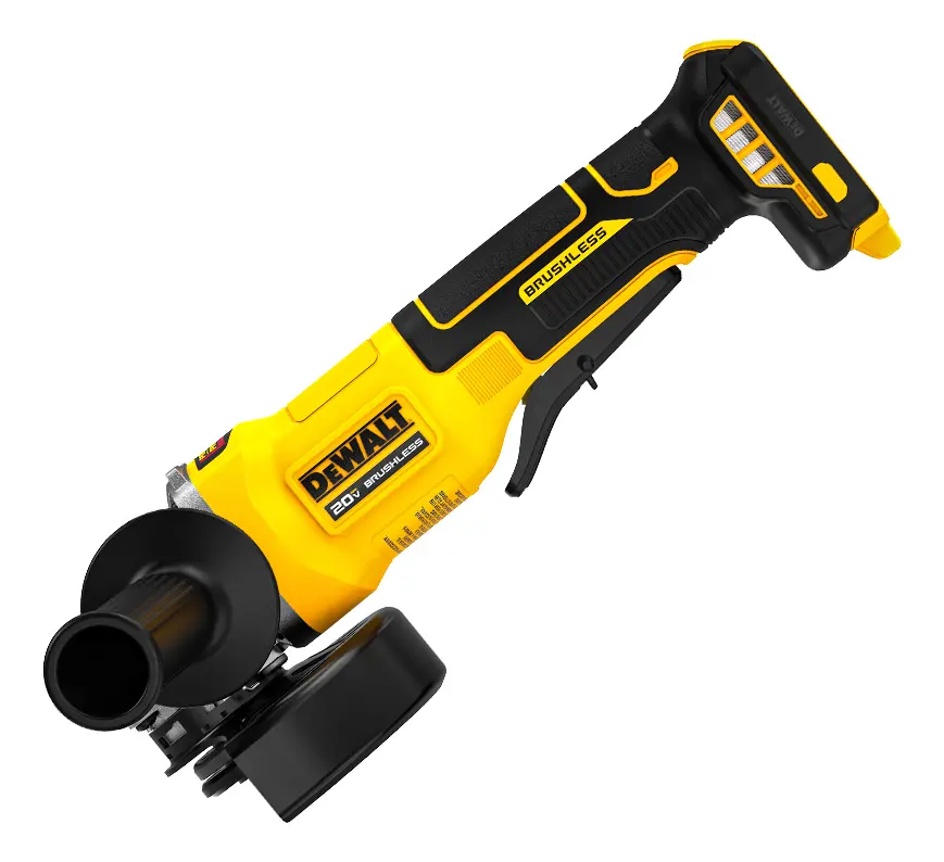 AMOLADORA DE BATERÍA DEWALT DCG408B, 20 V, SIN ESCOBILLAS, 115 MM AMARILLO - 2