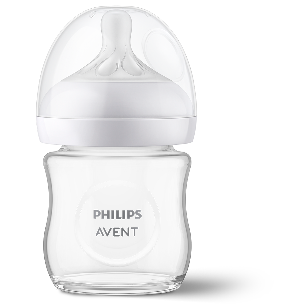 BIBERÓN NATURAL DE VIDRIO RESPONSE 3.0 4OZ/120ML FLOW 2 - 0M PHILIPS AVENT - 3