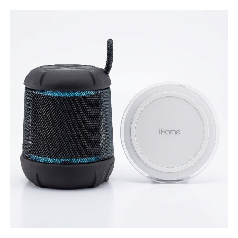 PARLANTE BLUETOOTH IHOME IBT155BX + CARGADOR INALAMBRICO BLUETOOTH IHOME IH-QI1000W - 1