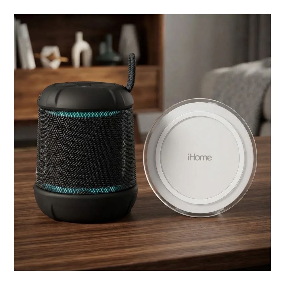 PARLANTE BLUETOOTH IHOME IBT155BX + CARGADOR INALAMBRICO BLUETOOTH IHOME IH-QI1000W - 2
