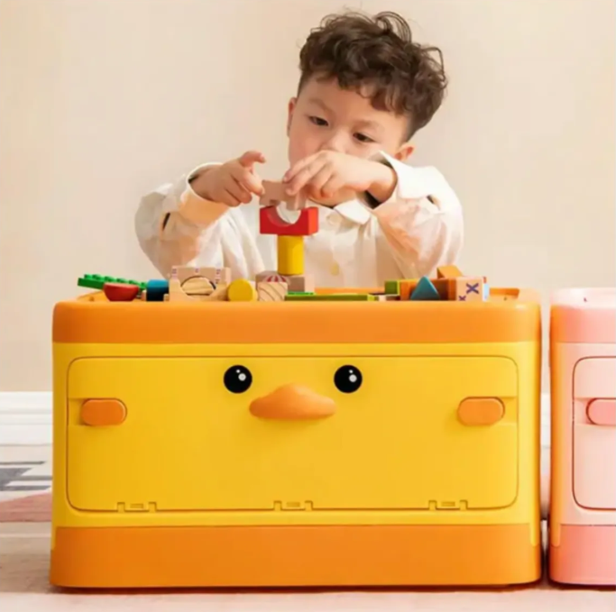 CAJA ORGANIZADORA PARA NIÑOS PATITO AMARILLO - 2