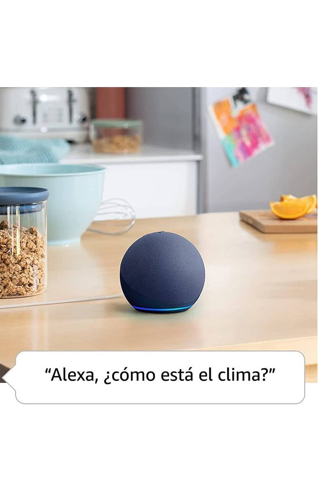 PARLANTE INTELIGENTE AMAZON ECHO DOT 5TH GENERACIÓN NEGRO - 3