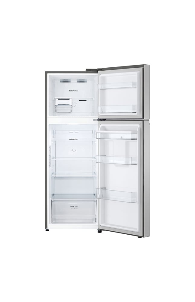REFRIGERADORA LG TOP FREEZER NO FROST 335LT CON DOORCOOLING GT33WPP PLATEADA - 3