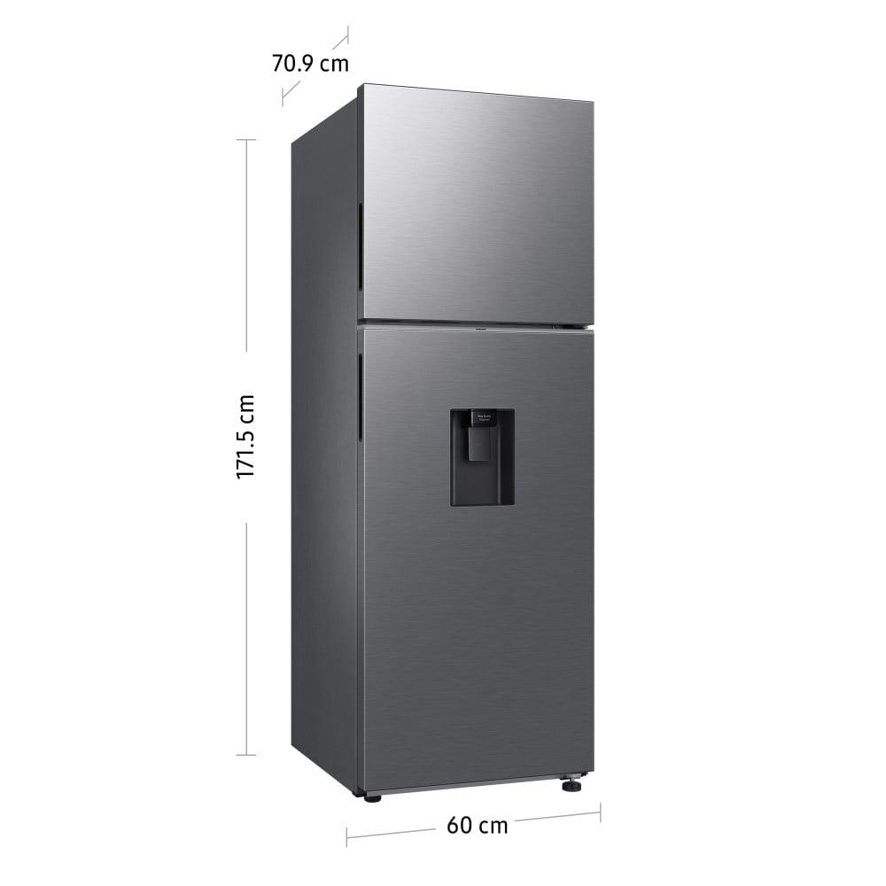 REFRIGERADORA SAMSUNG 341LT TOP MOUNT FREEZER CON DISPENSADOR SILVER - 2