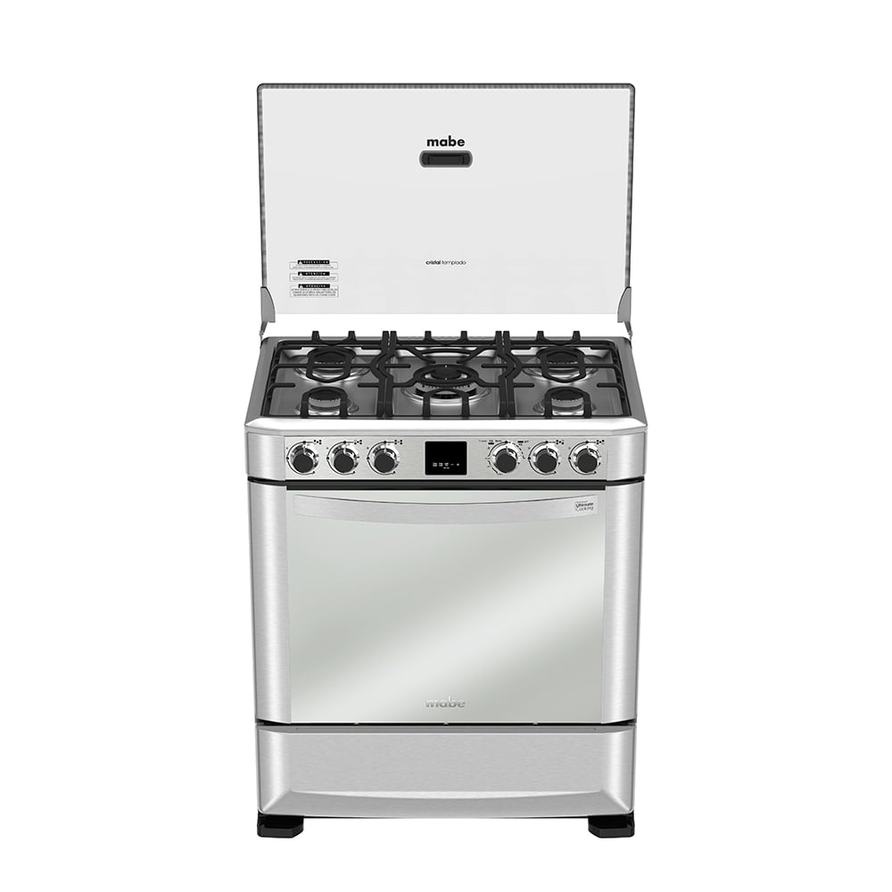 COCINA A GAS MABE 5 HORNILLAS CMP7670FX0 - 2