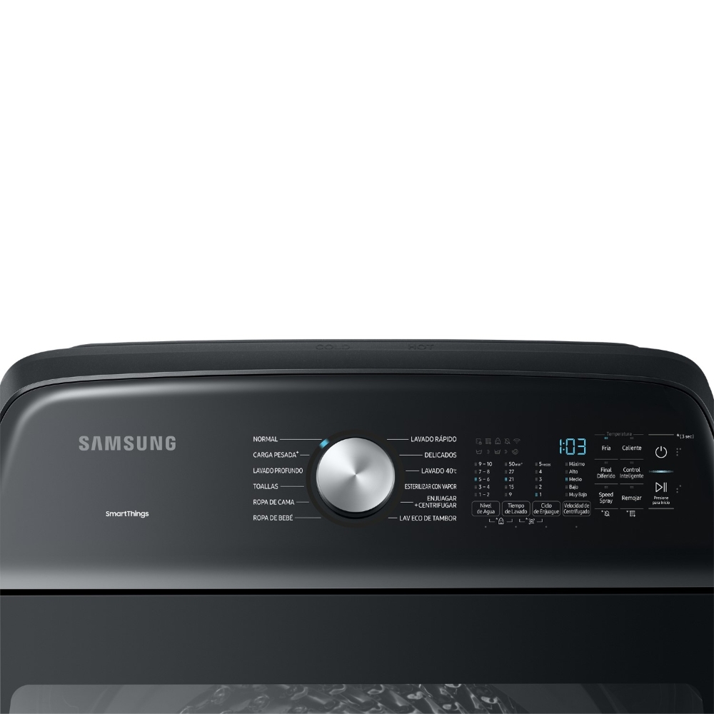 LAVADORA SAMSUNG BUBBLESTORM 22KG CON SMARTTHINGS WA22A8377GV - 4