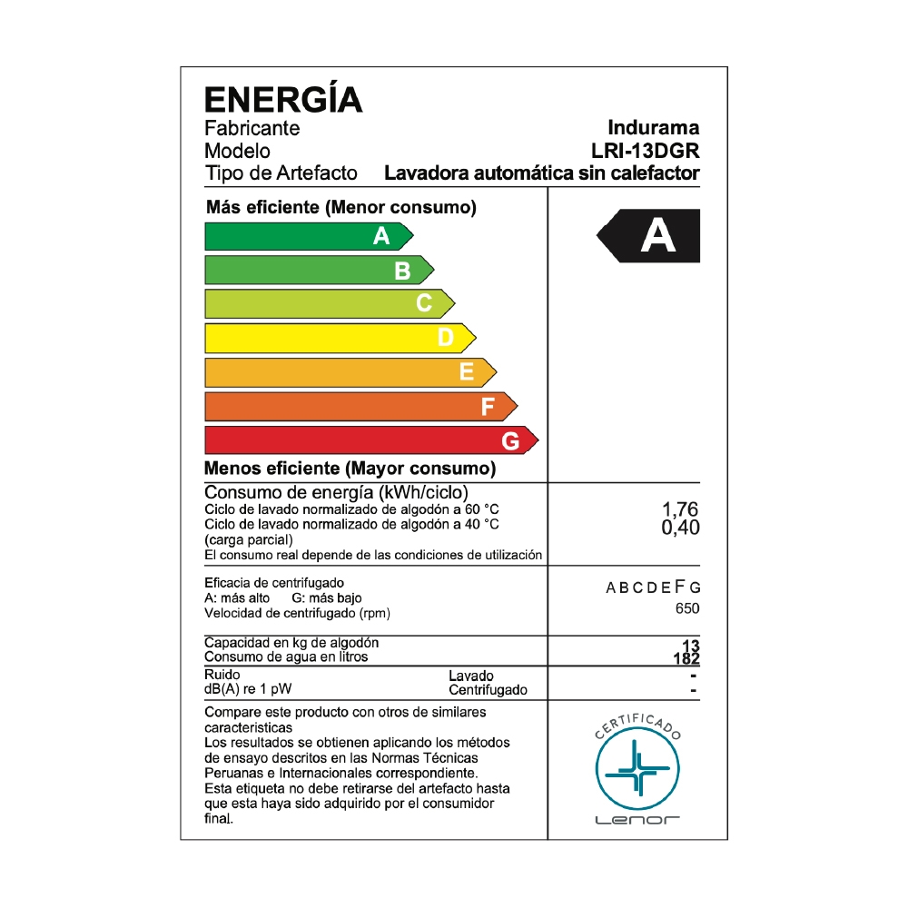 LAVADORA AUTOMÁTICA INDURAMA 13LT LRI-13DGR - 4