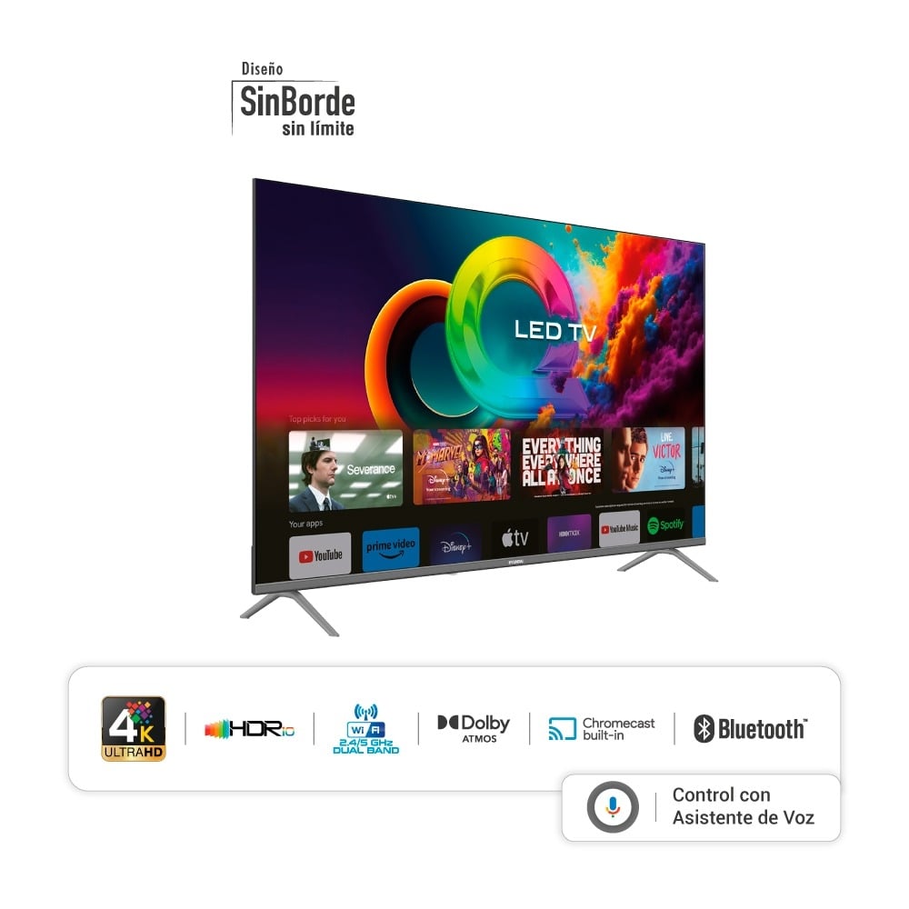 TV HYUNDAI 55' GOOGLE TV 4K ULTRA HD SMART TV HYLED5529QG - 2