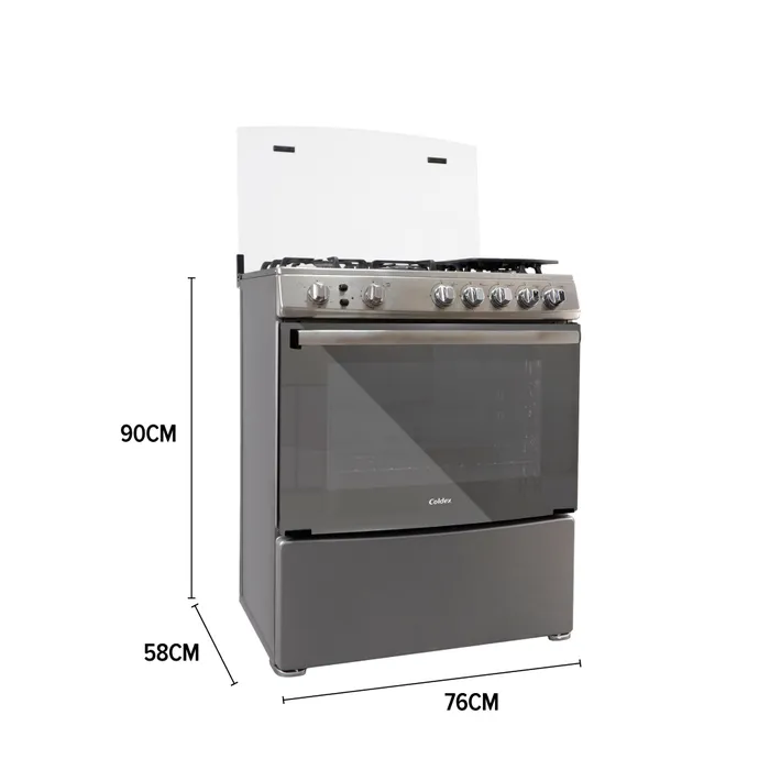 COCINA COLDEX 5 HORNILLAS 76CM CX768PLUS - 2
