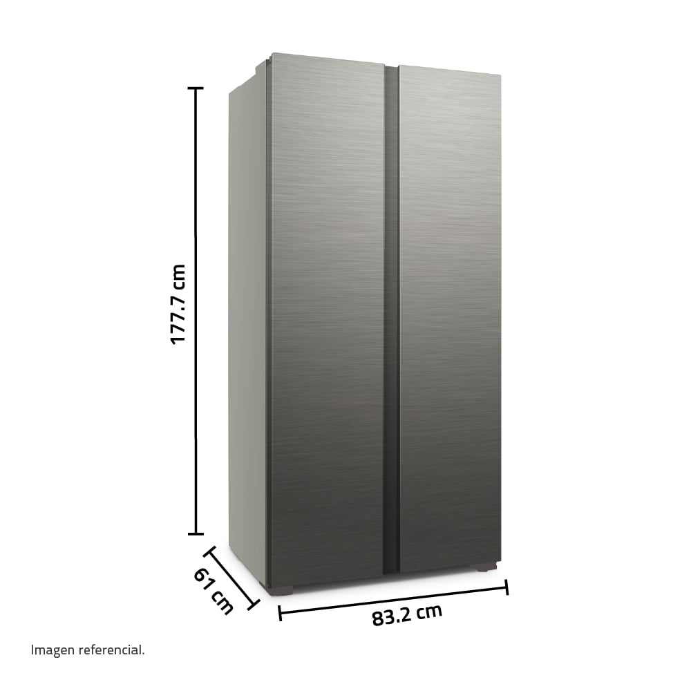 REFRIGERADORA INDURAMA 428LT RI-769 NO FROST CROMA - 4