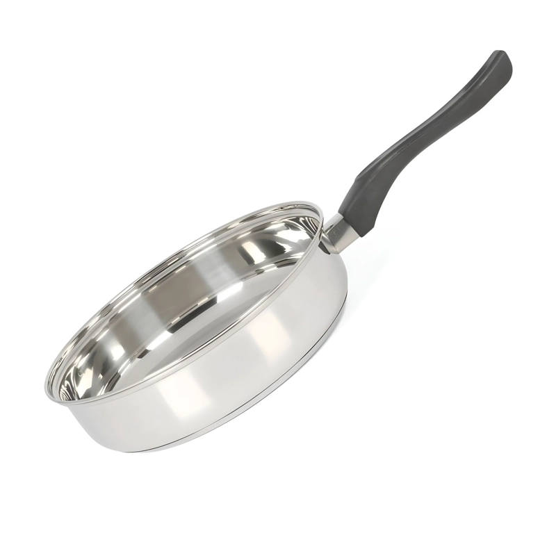 JUEGO DE OLLAS OSTER 8PZ RAMETTO ACERO INOX PLATEADO - 4