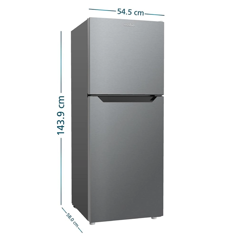 REFRIGERADORA MABE 196LT TOP FREEZER RMN220PVPRX0 INOX - 2