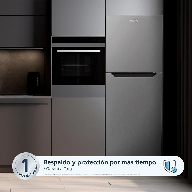 REFRIGERADORA MABE 196LT TOP FREEZER RMN220PVPRX0 INOX - 3