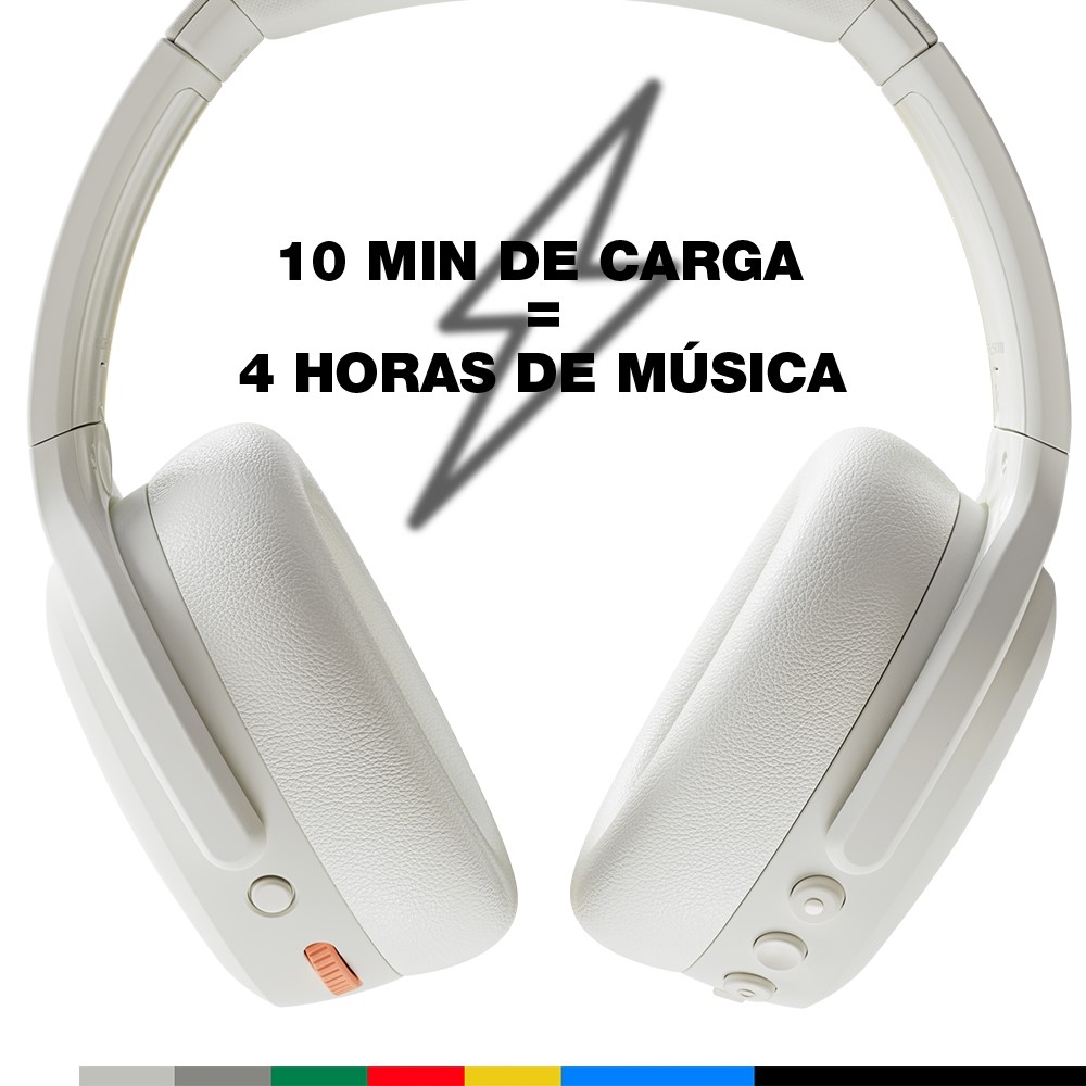 AUDÍFONOS OVER EAR SKULLCANDY CRUSHER ANC 2 BONE - 3