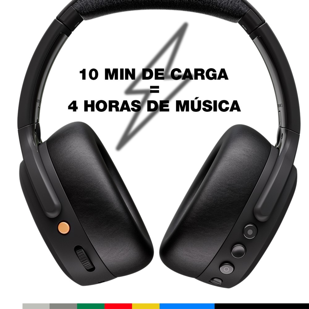 AUDÍFONOS OVER EAR SKULLCANDY CRUSHER ANC 2 BLACK - 3