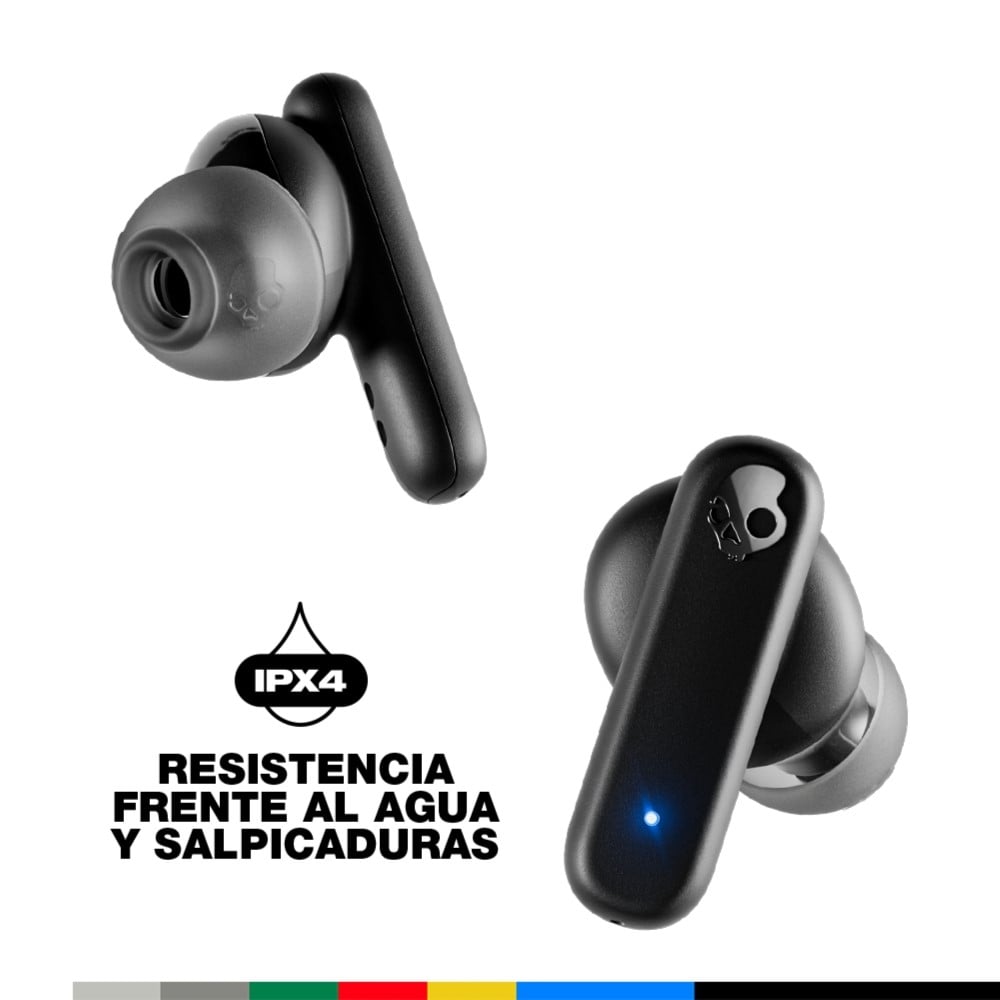 AUDÍFONOS TRUE WIRELESS SKULLCANDY SMOKIN BUDS BLACK - 4