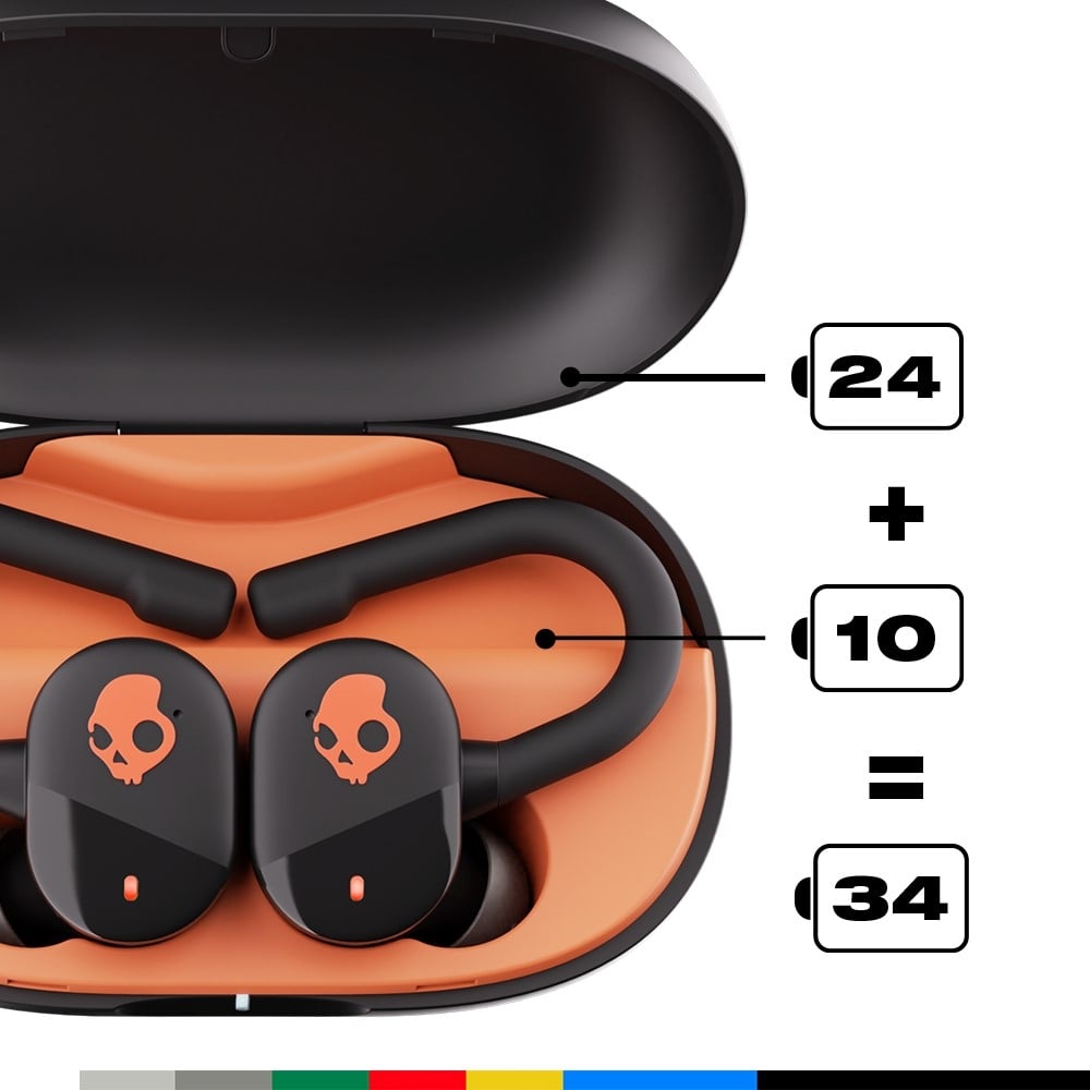 AUDÍFONOS TRUE WIRELESS SKULLCANDY PUSH PLAY ACTIVE BLACK - 3