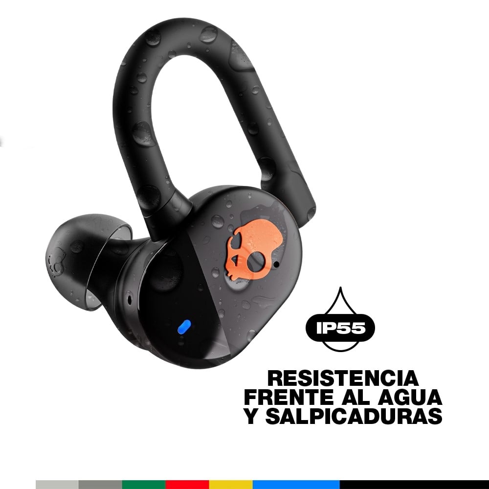 AUDÍFONOS TRUE WIRELESS SKULLCANDY PUSH PLAY ACTIVE BLACK - 4