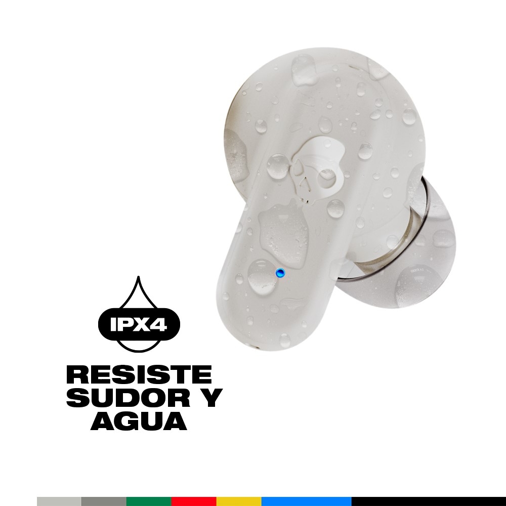 AUDÍFONOS TRUE WIRELESS SKULLCANDY DIME 3 BONE - 4