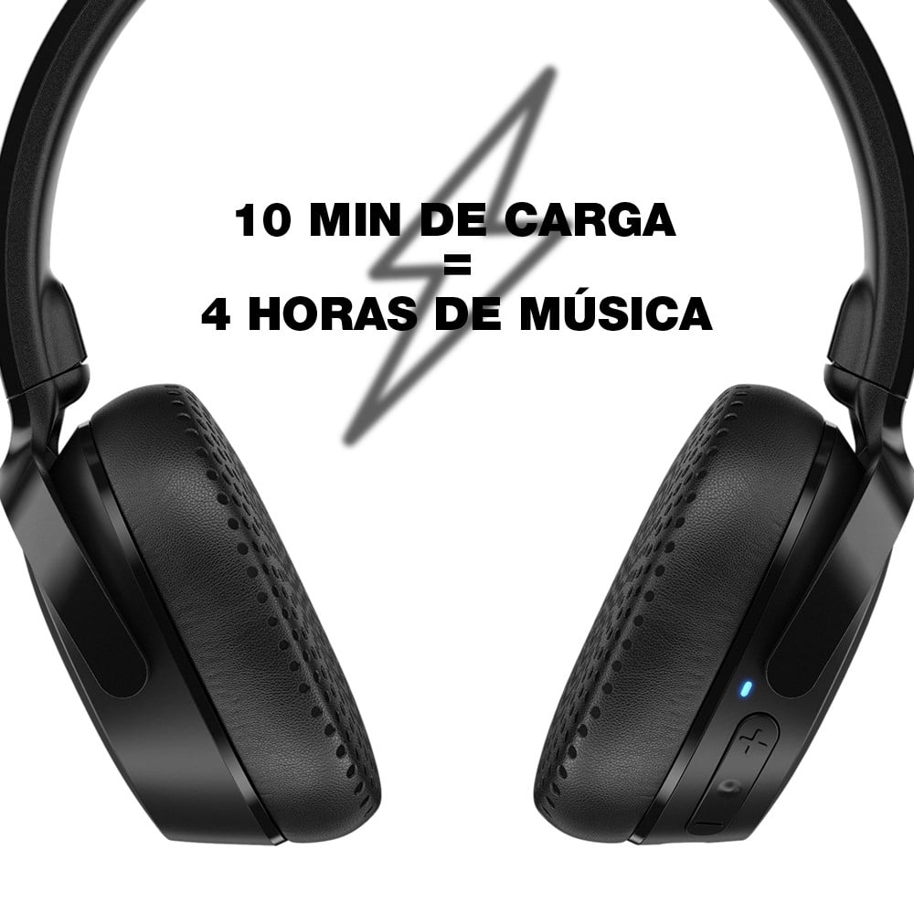 AUDÍFONOS OVER EAR SKULLCANDY RIFF WIRELESS 2 BLACK - 3