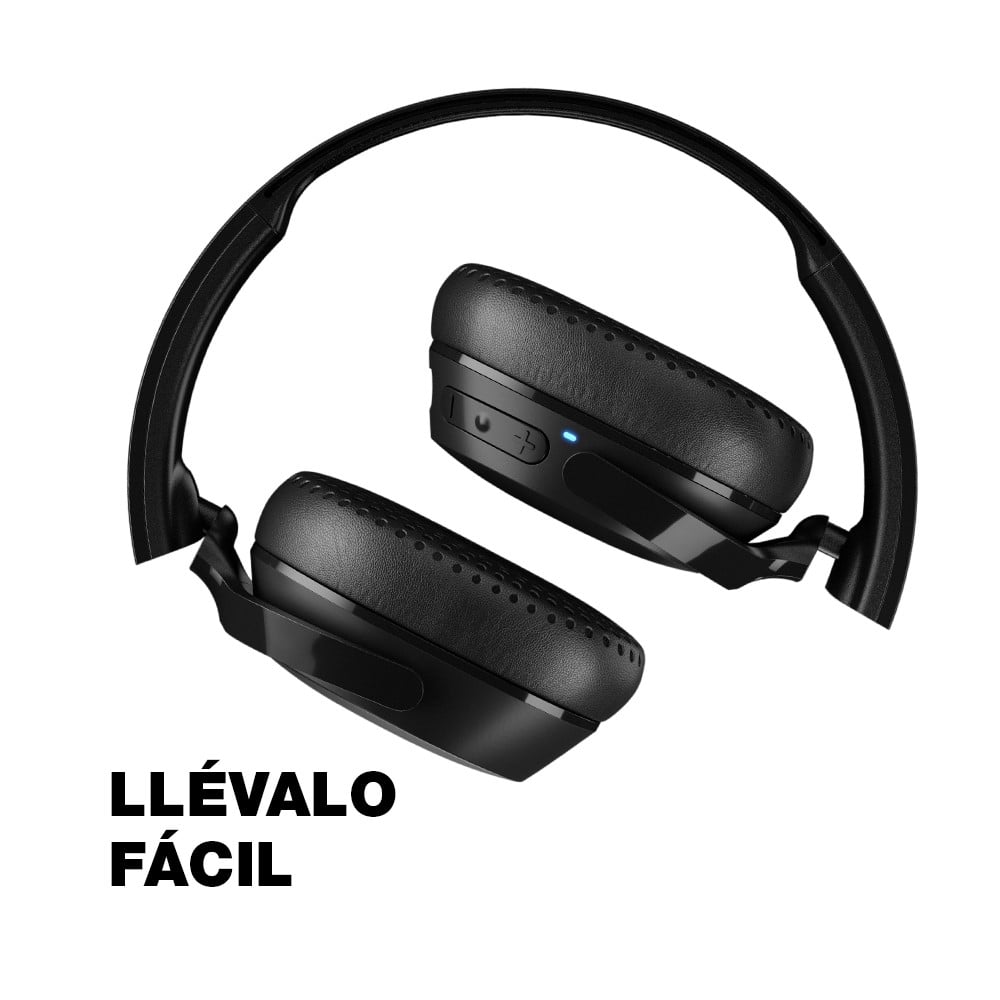 AUDÍFONOS OVER EAR SKULLCANDY RIFF WIRELESS 2 BLACK - 4