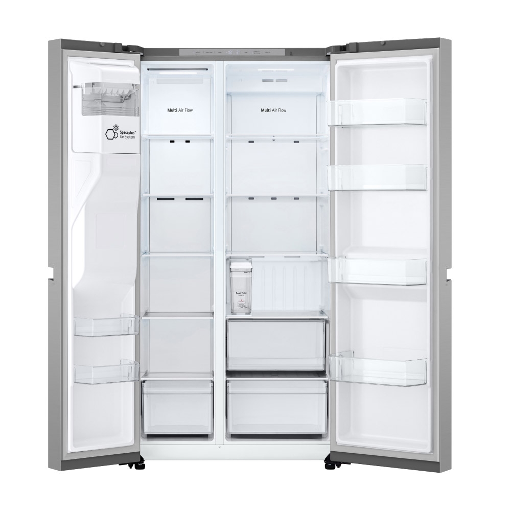 REFRIGERADORA LG TOTAL NO FROST 625 LT GS66SPY PLATEADO - 5