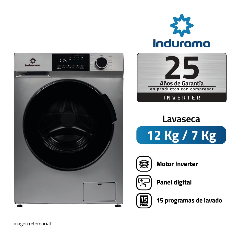 LAVASECA INDURAMA 12/7KG LRI-312C - 1