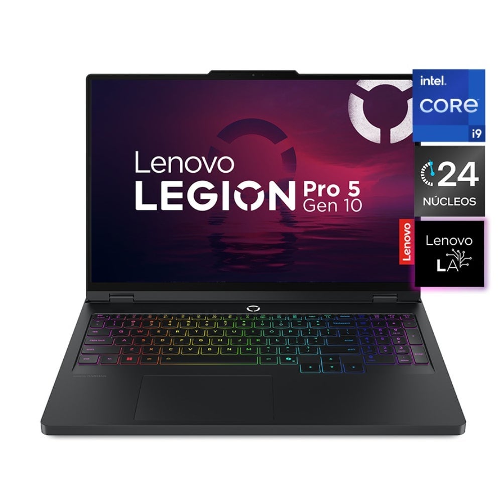 LAPTOP GAMER LENOVO LEGION PRO 5I INTEL CORE I9-14900HX 32GB 1TB SSD RTX 5060 8GB - 2
