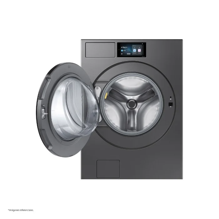 LAVADORA SAMSUNG 25KG BESPOKE AI WF90F25ADSPE ACERO OSCURO - 2