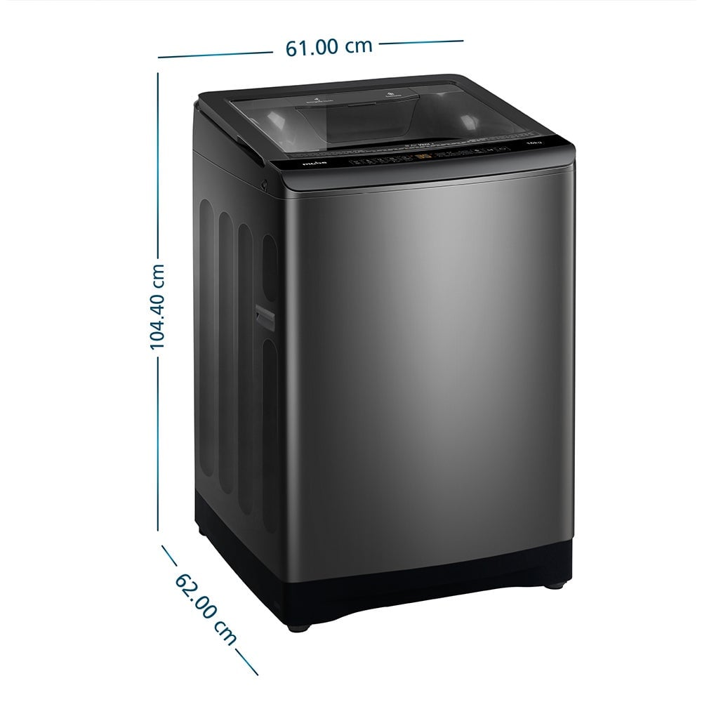 LAVADORA MABE 16KG PROPELA AUTOMÁTICA LMA6120WDGBB0 DIAMOND GRAY - 3