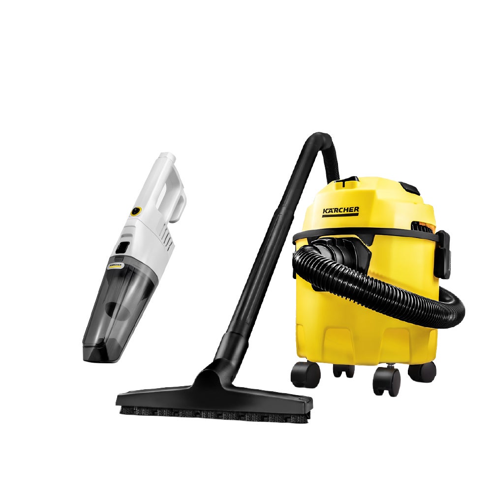 COMBO KARCHER ASPIRADORA WDL1 + ASPIRADORA MANUAL CVL1 - 2
