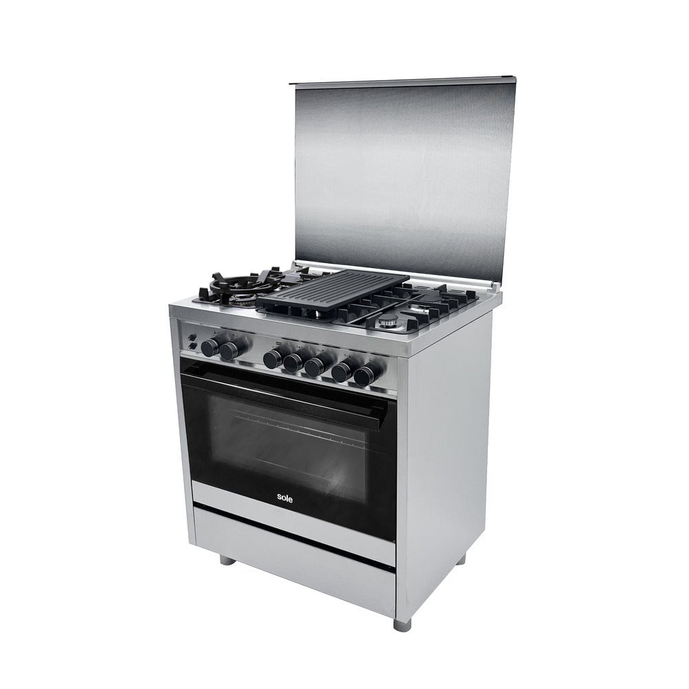 COCINA DE PIE SOLE 5 QUEMADORES 76 CM BALI GLP - 2