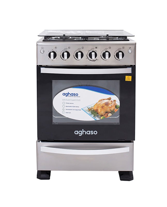 COCINA DE PIE AGHASO 4 HORNILLAS PREMIUM COC-AGH01 GN - 3