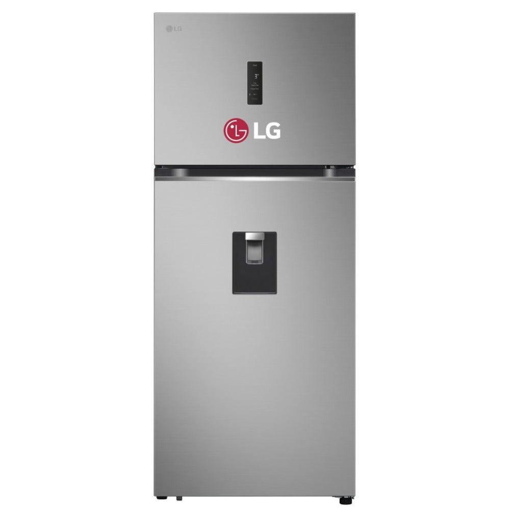 REFRIGERADORA LG 374LT DOOR COOLING+ TOP FREEZER VT38SPYC PLATEADA - 2