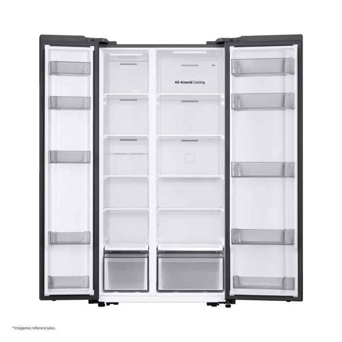 REFRIGERADORA SAMSUNG 564LT ALL AROUND COOLING RS57DG4000M9/PE PLATA - 3