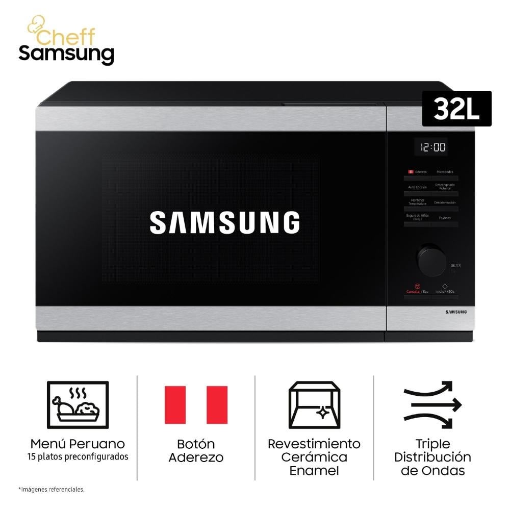 HORNO MICROONDAS CHEFF SAMSUNG 32LT MS32DG4504ATPE - 1