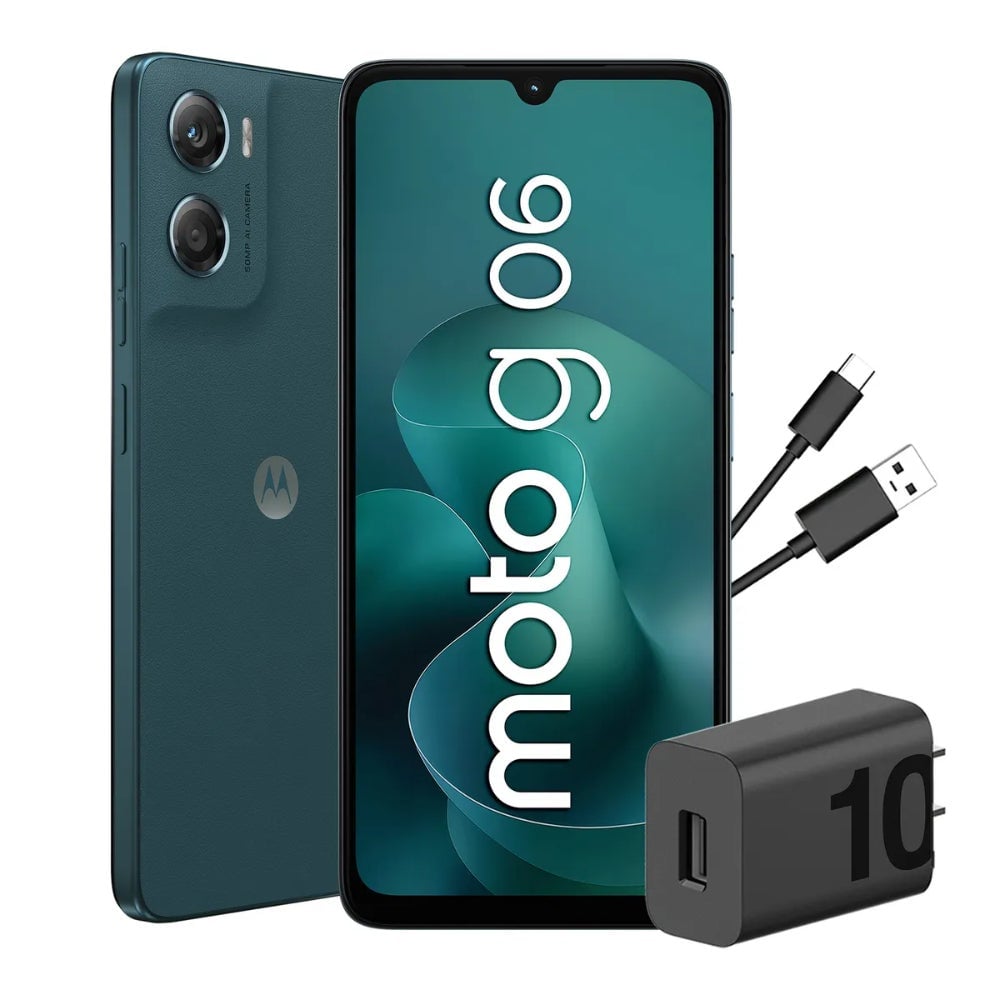 CELULAR MOTOROLA MOTO G06 4GB + 128GB AZUL - 2