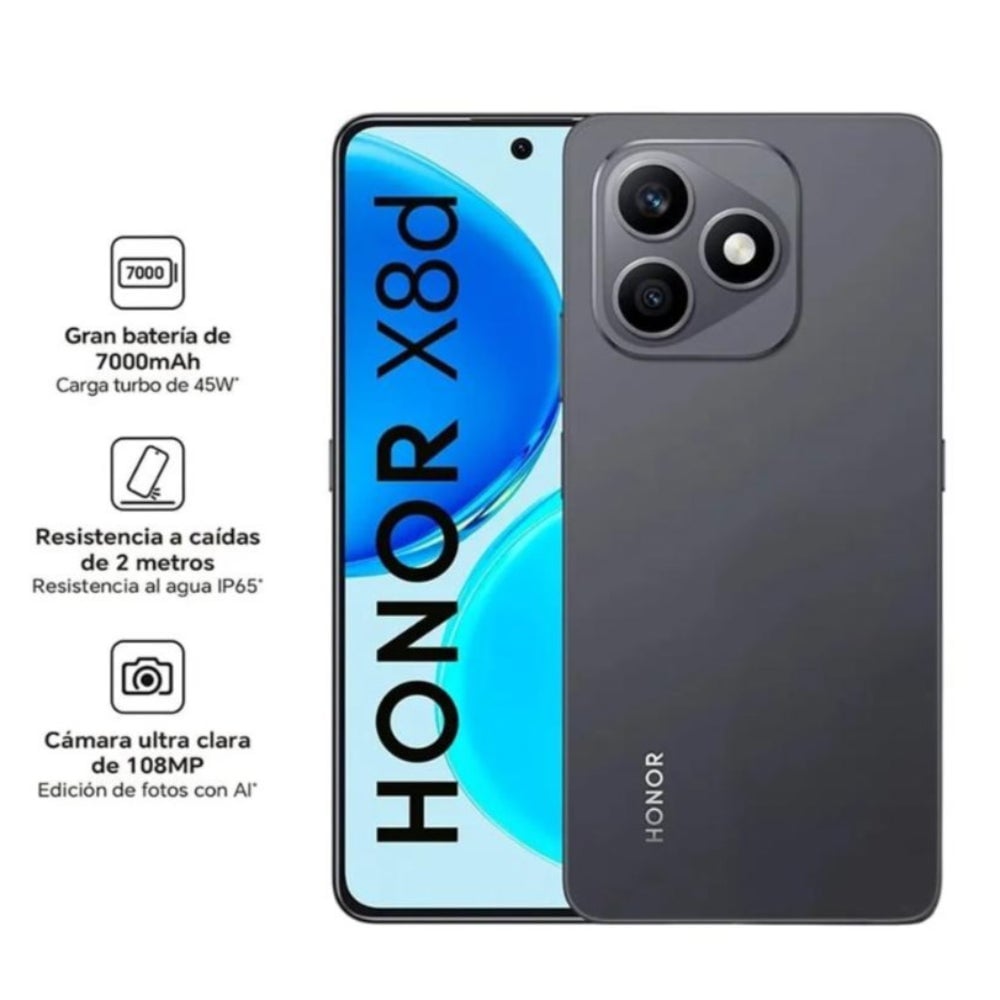 CELULAR HONOR X8D 8GB + 256GB VELVET BLACK - 1