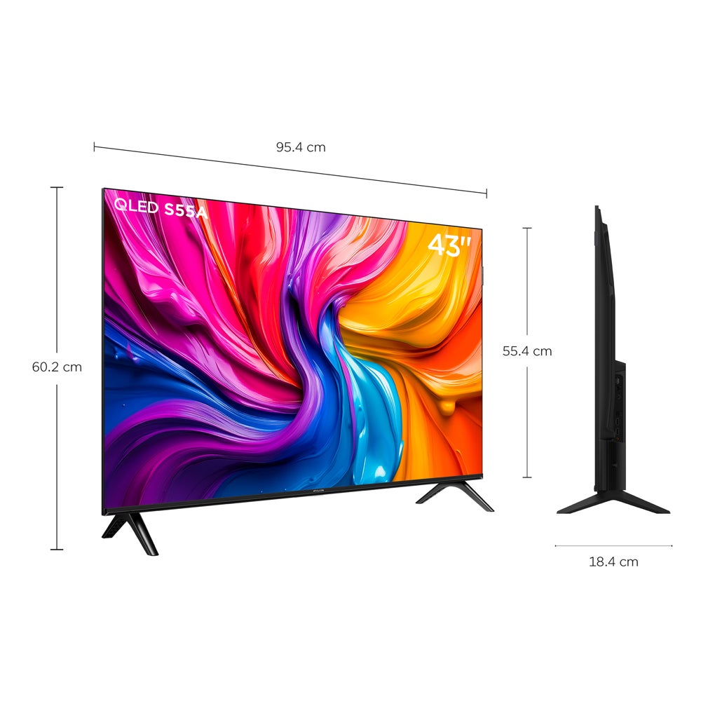 TV IFFALCON 43' QLED FHD GOOGLE 43S55A - 2