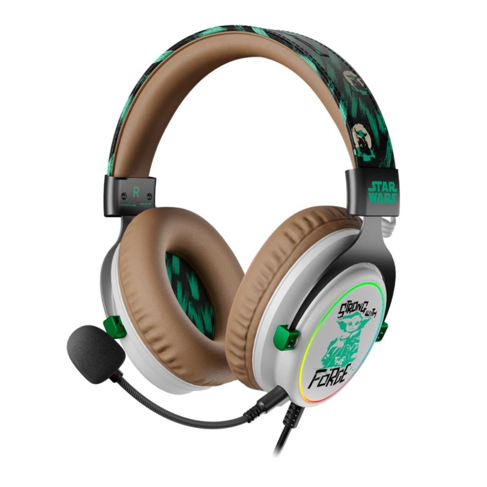 AUDÍFONOS GAMER PRIMUS GAMING GROGU ARCUS 110T HEADSET PHS-S110GR - 1