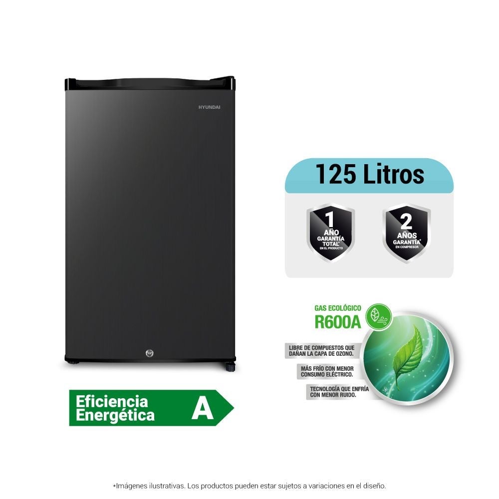 FRIGOBAR HYUNDAI 125LT HYRF1252F - 1