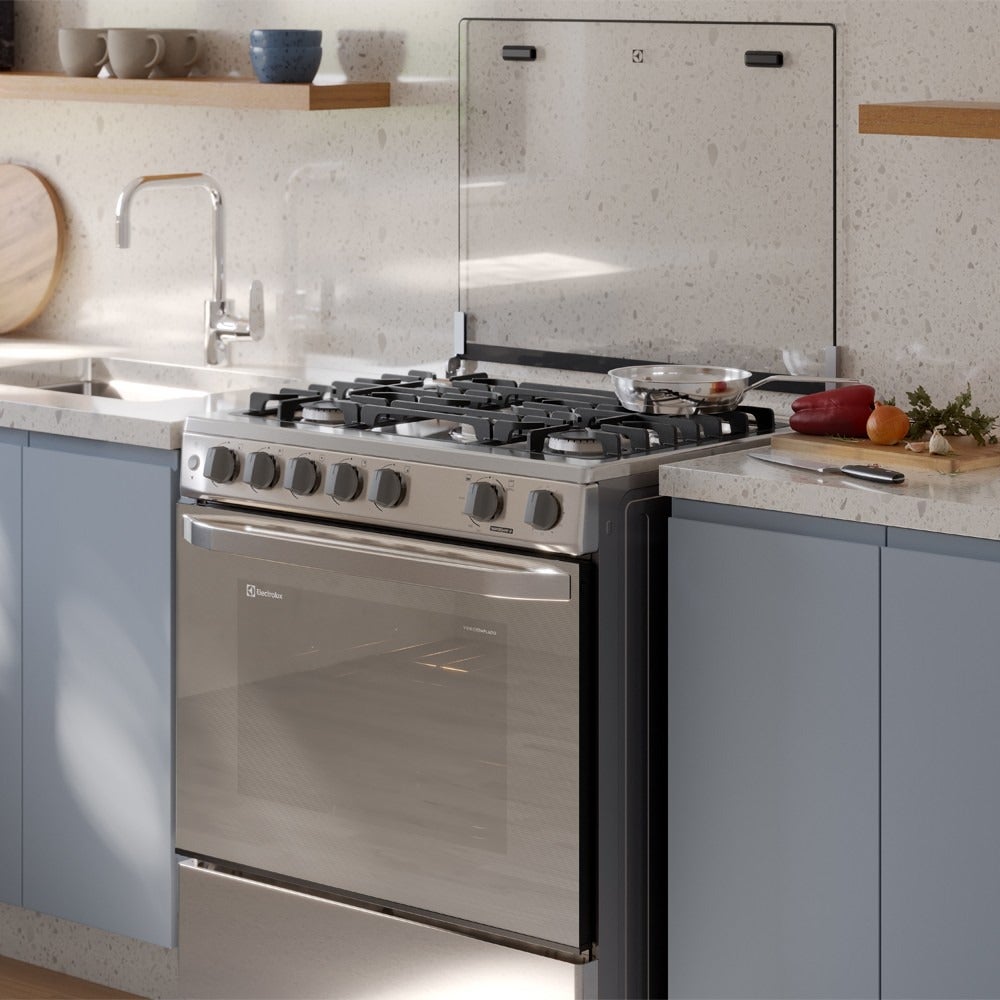 COCINA DE PIE ELECTROLUX 5 QUEMADORES 76CM FE5LMR - 4