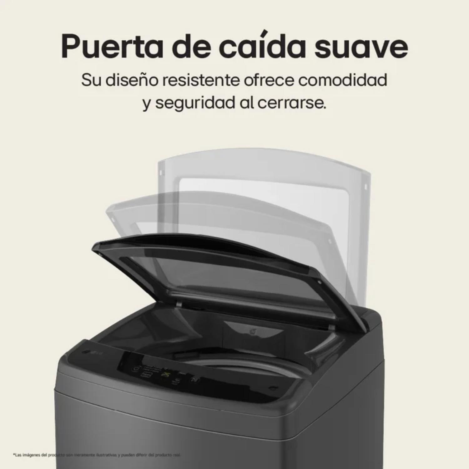 LAVADORA LG 13 KG WT13BVTB NEGRO - 10
