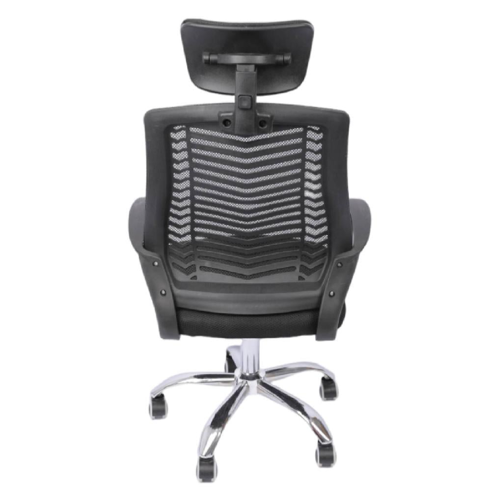 SILLA DE OFICINA BORD EJECUTIVA NEGRO - 4
