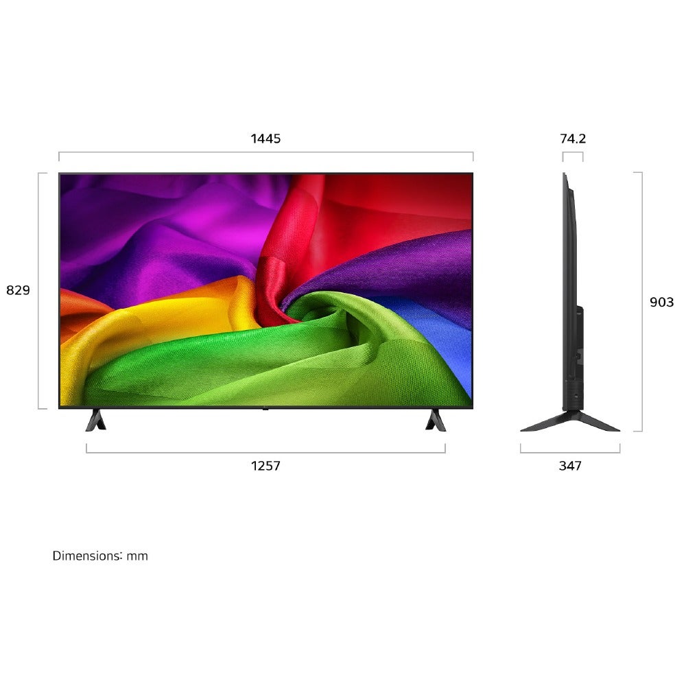 TV LG 65' NANO 4K UHD AI SMART TV 65NU800BPSB 2026 - 2