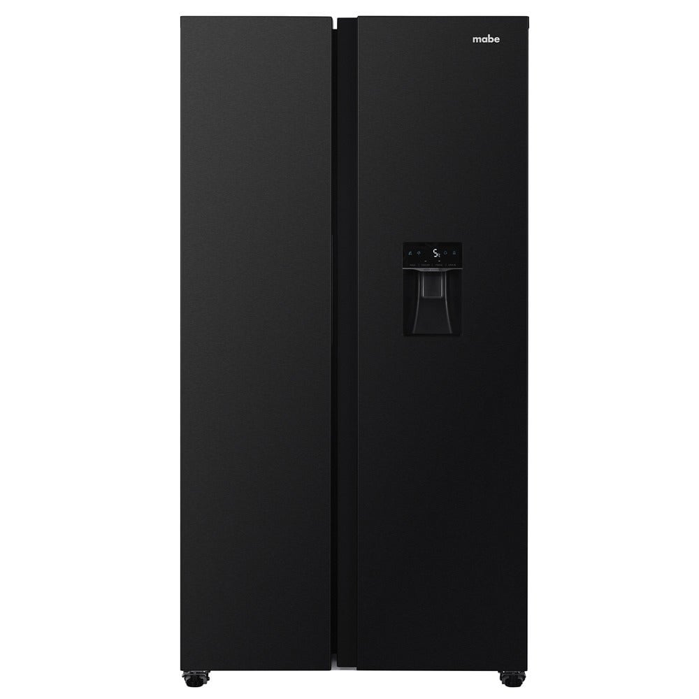 REFRIGERADORA MABE 436LT SIDE BY SIDE NO FROST MSD480LMRPS0 NEGRO ACERO - 2