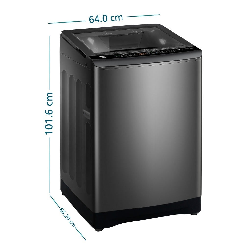 LAVADORA MABE AUTOMÁTICA 21 KG DIRECT MOTION LMA1220WDGBB0 DIAMOND GRAY - 4