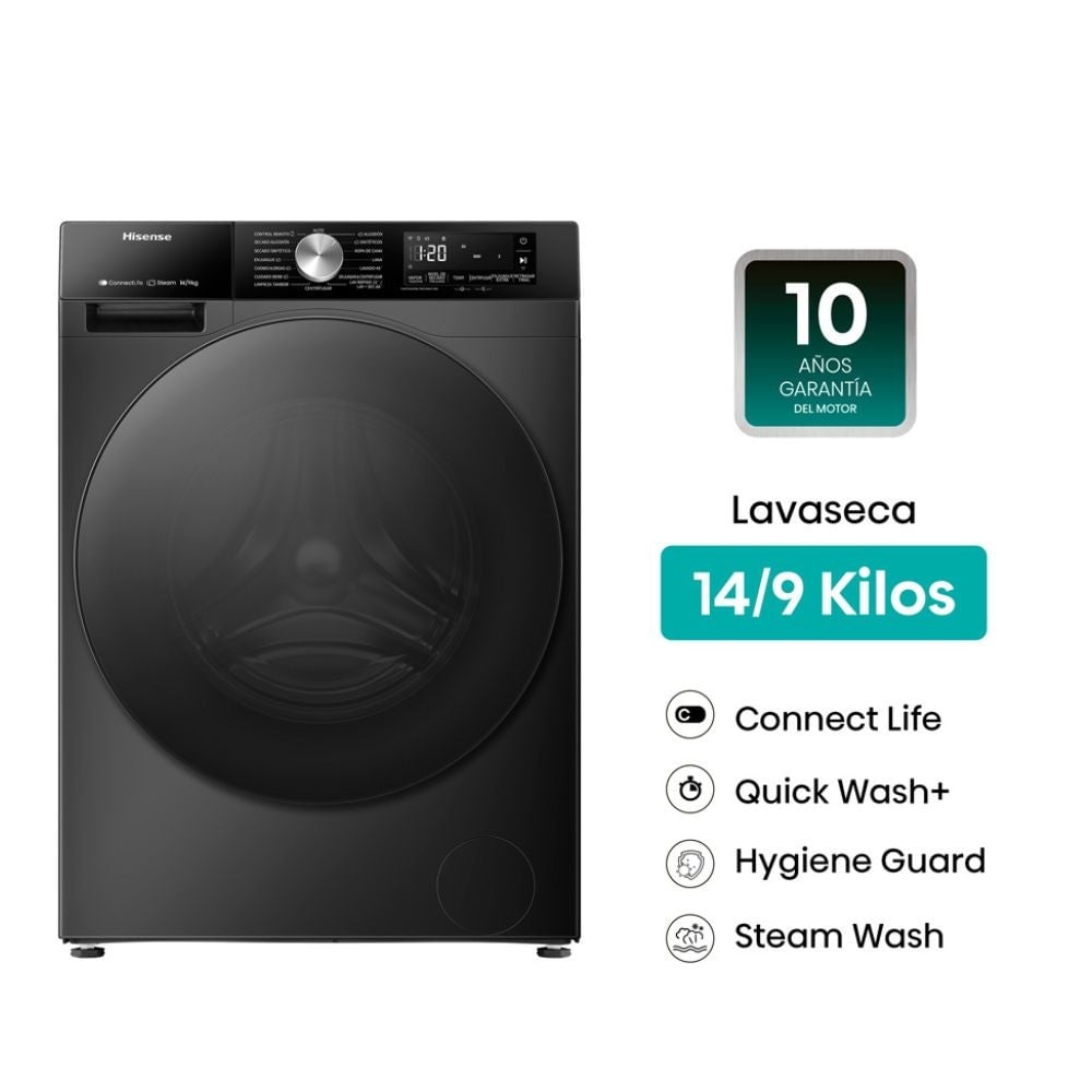 LAVASECA HISENSE 14/9KG WD3S1443BB - 1